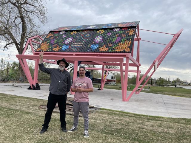 Rising Together (Mural: Sacred Threads)