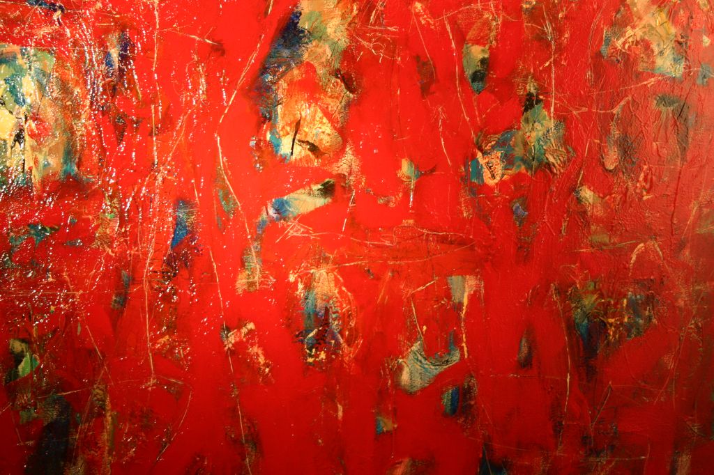 Go to the Untitled (Abstract Red Painting) page