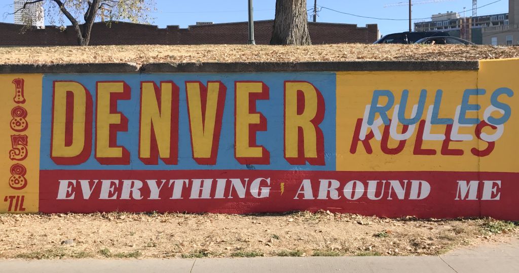 Go to the Denver rules everything around me page